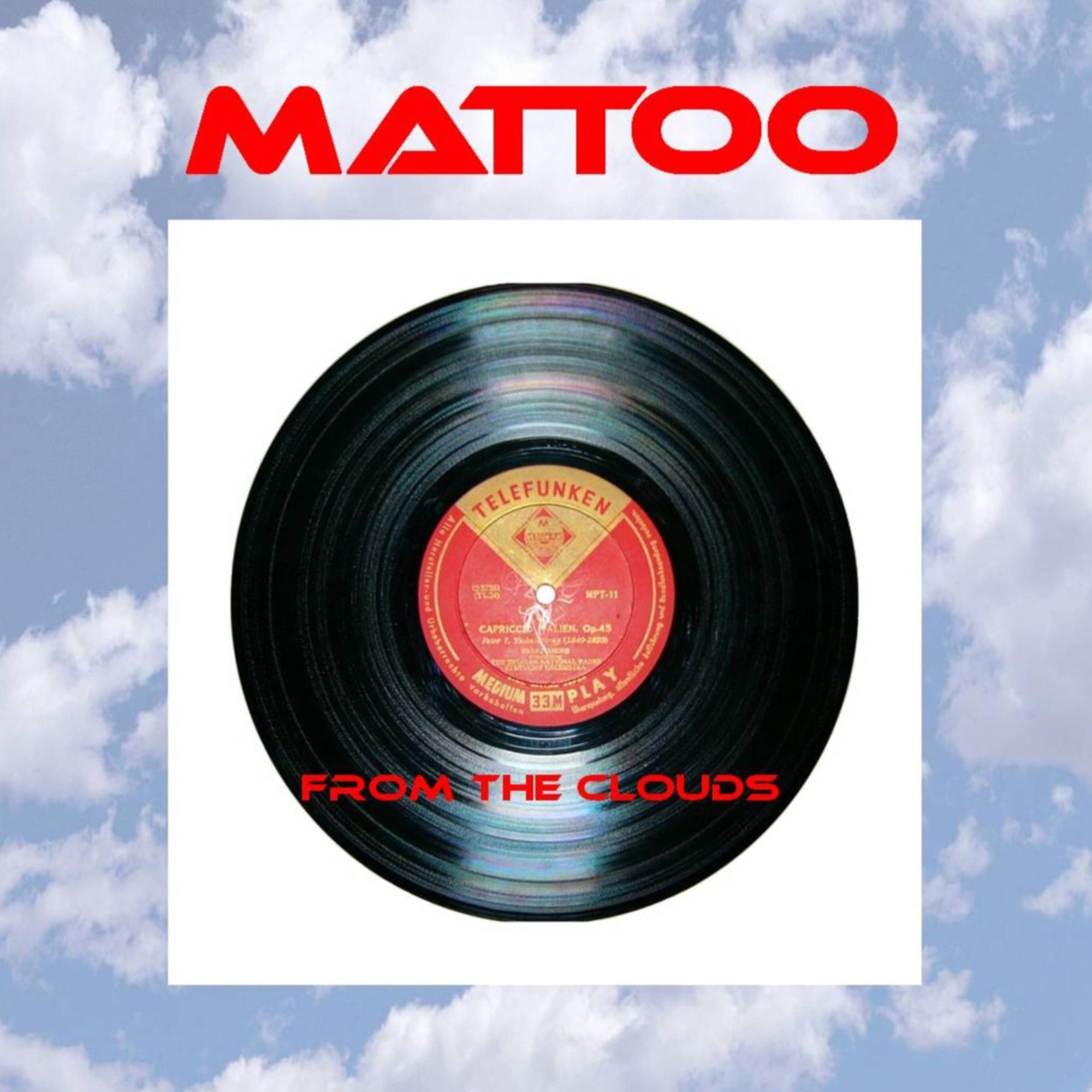 Pochette album From the Clouds de MATTOO 1996.