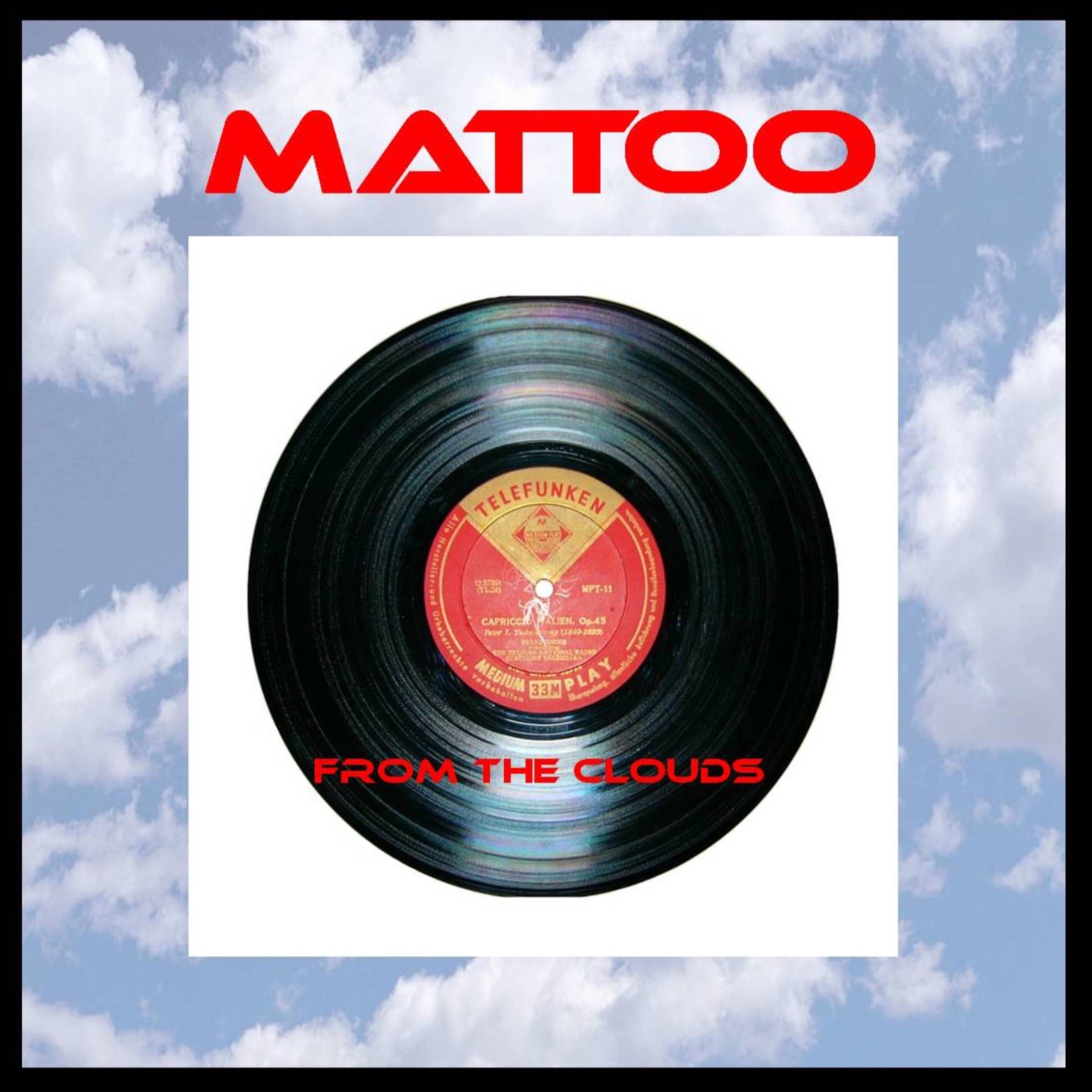 Pochette officielle de l'album From The Clouds de Mattoo
